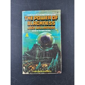 The Power of Blackness Jack Williamson 1976 Paperback Sci Fi Novel